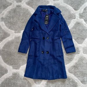 NWT Jianyi Wool Peacoat- Blue Bloods